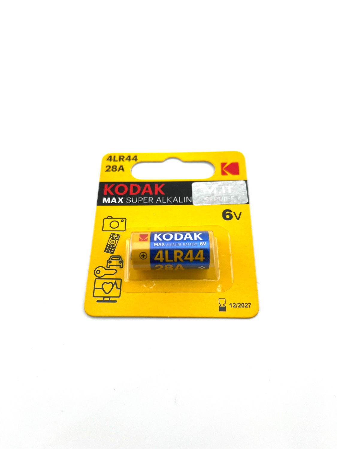 باتری کداک Kodak 4LR44 6V مدل 28A